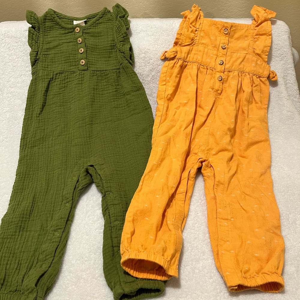 GUC girls rompers
